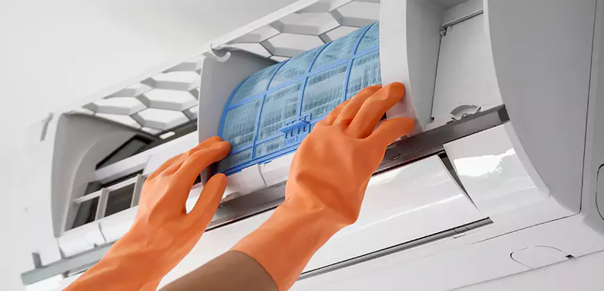 AC Filter Cleaning in Lynn