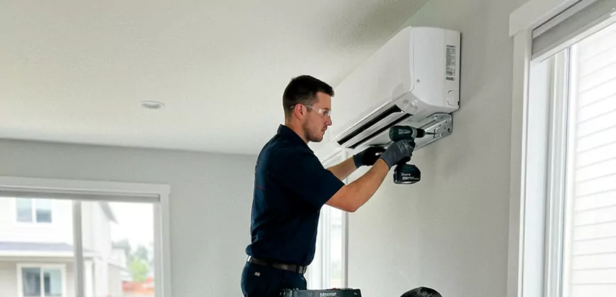 Split System Heating and Cooling Installation in Lynn