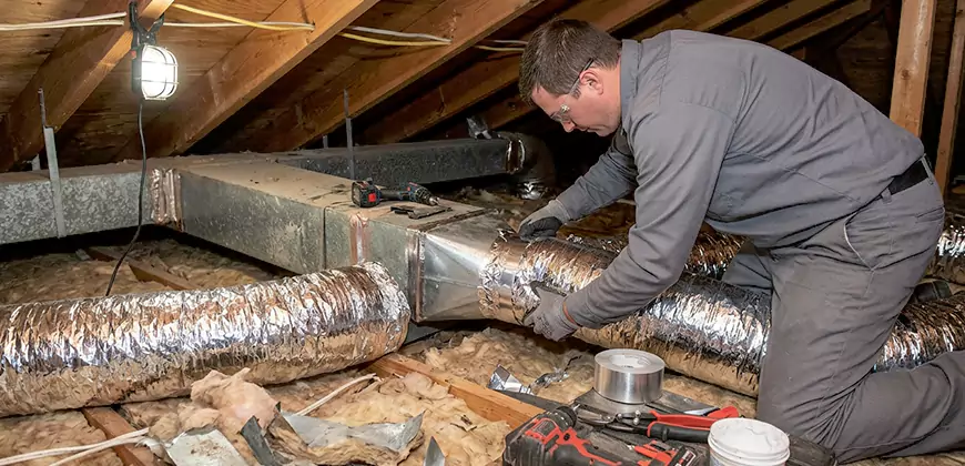 Replace Flexible Ductwork in Lynn