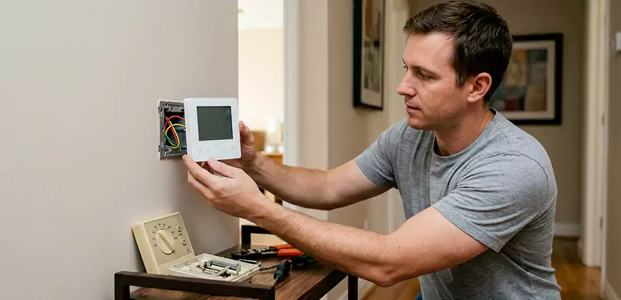 AC Control Panel Replacement in Lynn